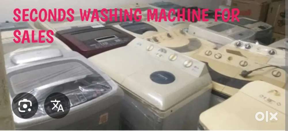 SECONDS WASHING MACHINE FOR SALES