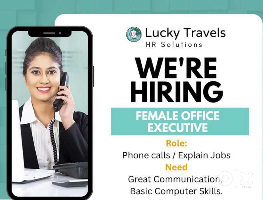 Hiring a girl for calling in immigration office