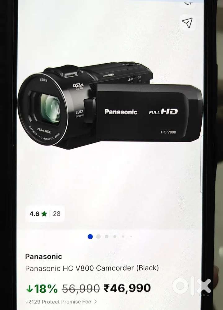 Panasonic new camcorder
