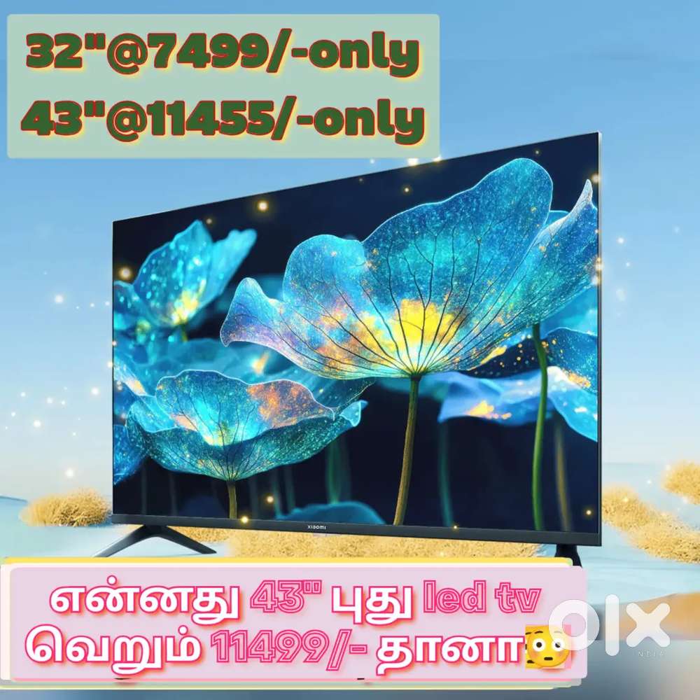 43 inch smart Android imported led tv just 11344 only