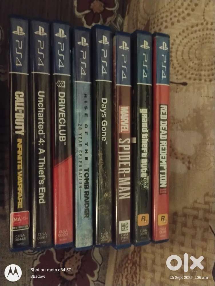 Ps4 disc, Not a single scratch or problem