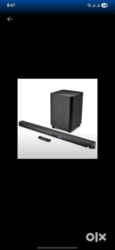 Jbl 3.1 soundbar 10 inch subwoofer