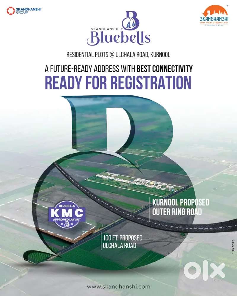 Blue Bells KUDA Approved Plots Municipal Limits