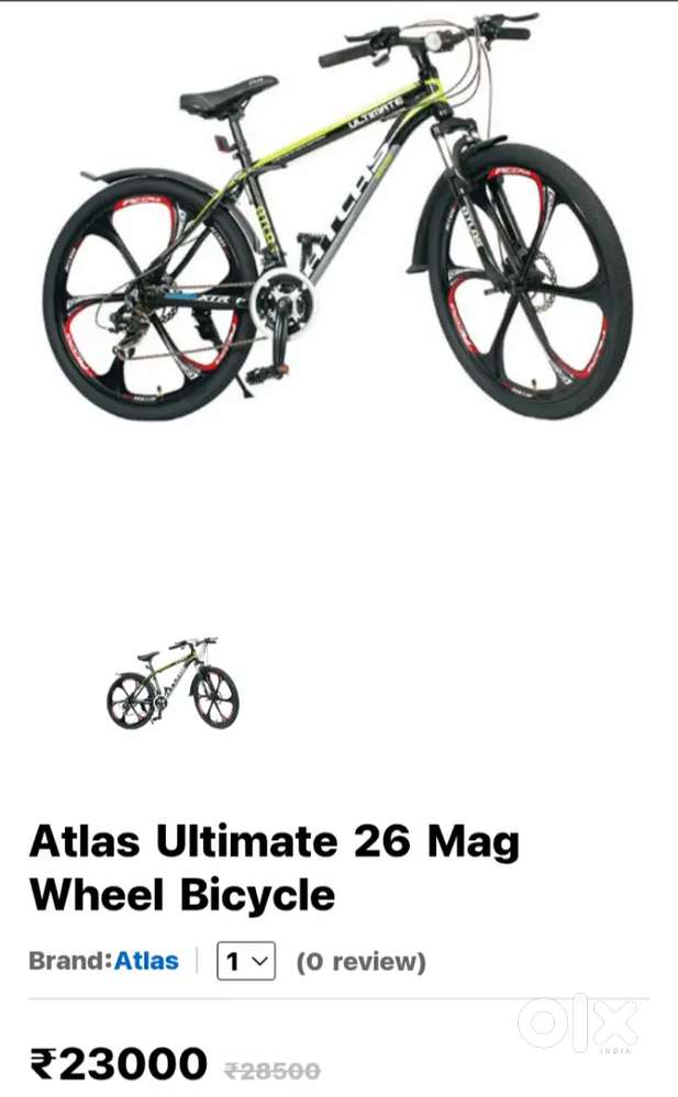 ATLAS ULTIMATE SPORTS EDITION MOUNTAIN BIKE IN BRAND NEW CONDITION