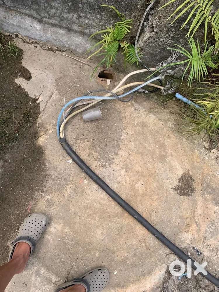 Its a 4 core 110 sq mm cable for high voltage use