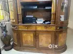 Antique Teak wood show case
