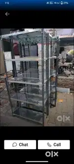 Slotted angal rack