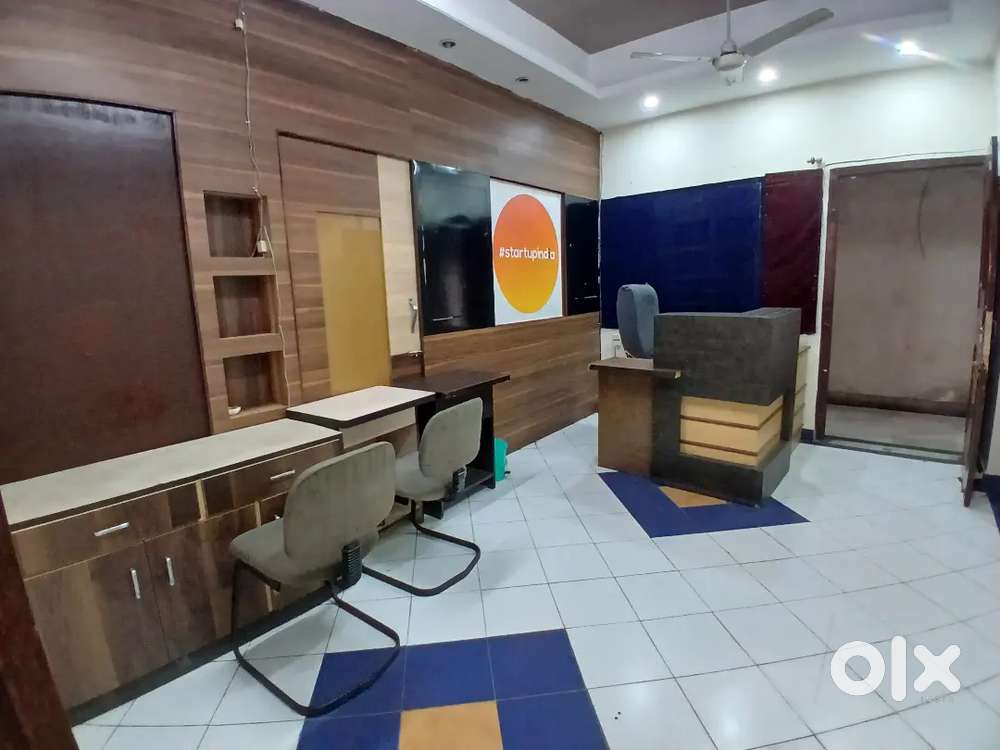 Vaishali, Full Furnished office in commercial building, 300 sqft.