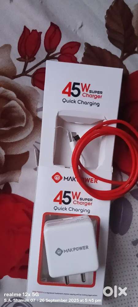 Charger 45W supervoos