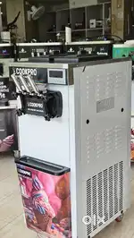SOFTY/CONE ICE CREAM MACHINE/TAWA-ROLL ICE CREAM/FLAKE/FREEZER/CHILLER