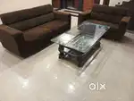 Table and 2 sofas