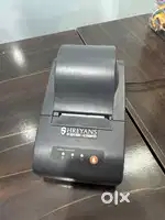 Barcode and receipt printer