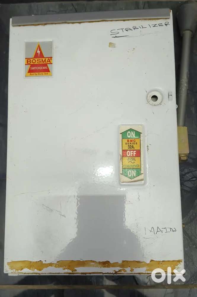 Bosma changeover 32A main switch single phase
