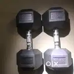 New hexa dumbells 20kg 2x