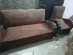 Stylish 3-Seater Sofa Set ek sofa aur do sofa chair  ₹5000!