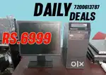 CPU  MONITOR  COMPUTER  DESKTOP LENOVO - WARRANTY 3 MONTHS