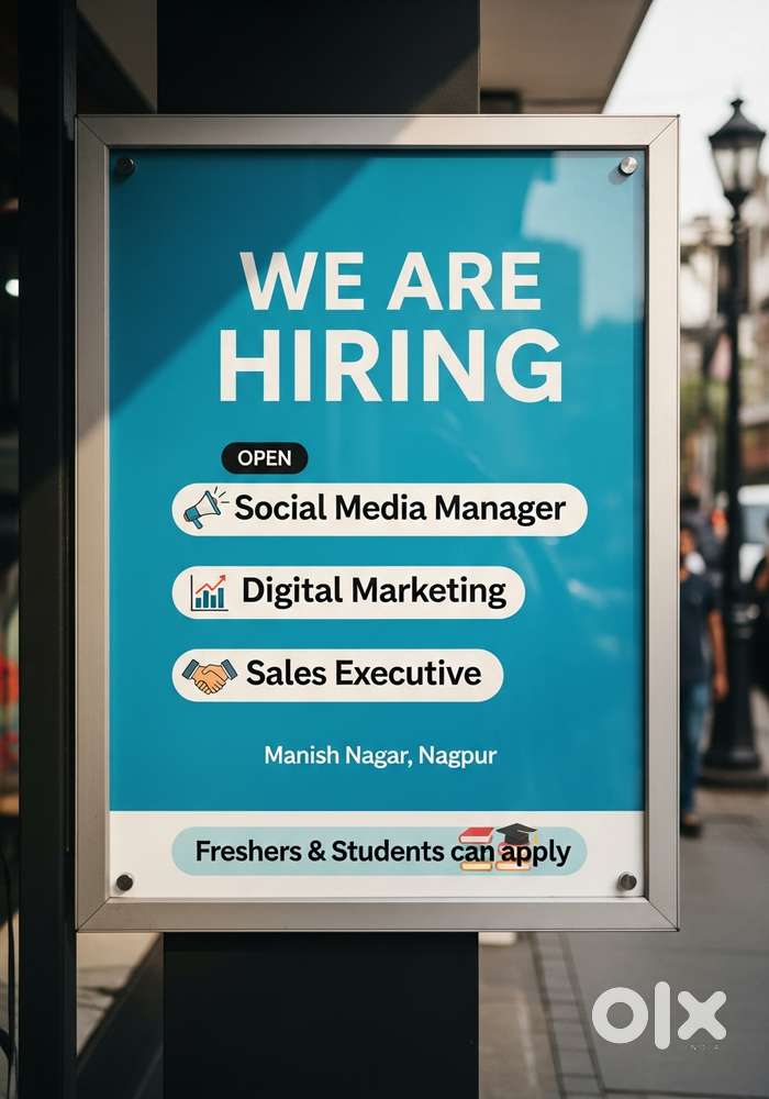 Freshers  Trainee - Social Media Manager Digital Marketing Sales Exec