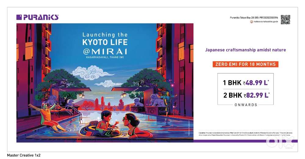 Puraniks Mirai, Ghodbunder road,Thane