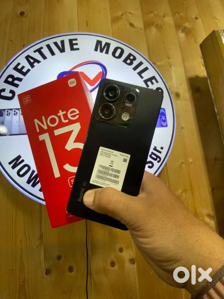 REDMI NOTE 13 5G 6/128 GB INDIAN WITH BILL BOX PACKED