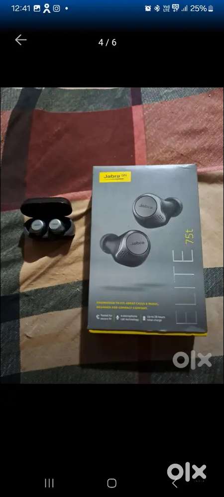 Jabra 75 t blutooth air earduds