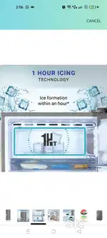 Haier fridge