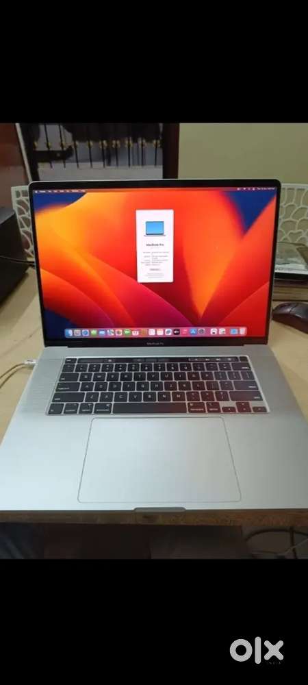 Macbook pro A2141 Core i7 processer 2019model with 16GB RAM 512flash