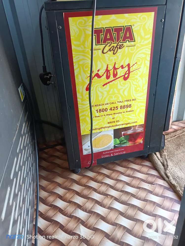 Tata cafe t machine