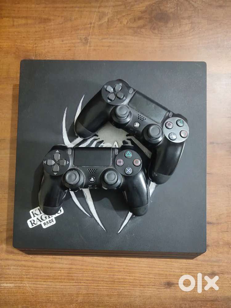 PlayStation 4 Pro (PS 4 Pro) with 2 Controllers