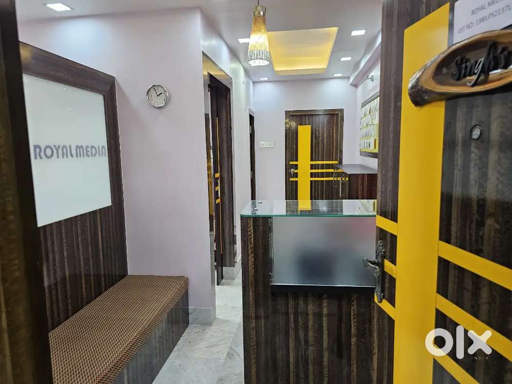 Fully furnished 2nd floor 1bhk office rent in thakurpukur near P.S.