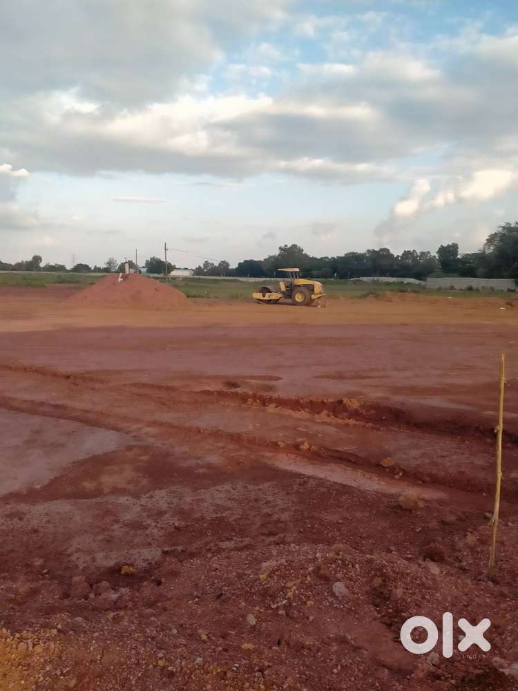 Gated community open plots at Manneguda