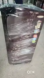 Godrej brown flower design refrigerator