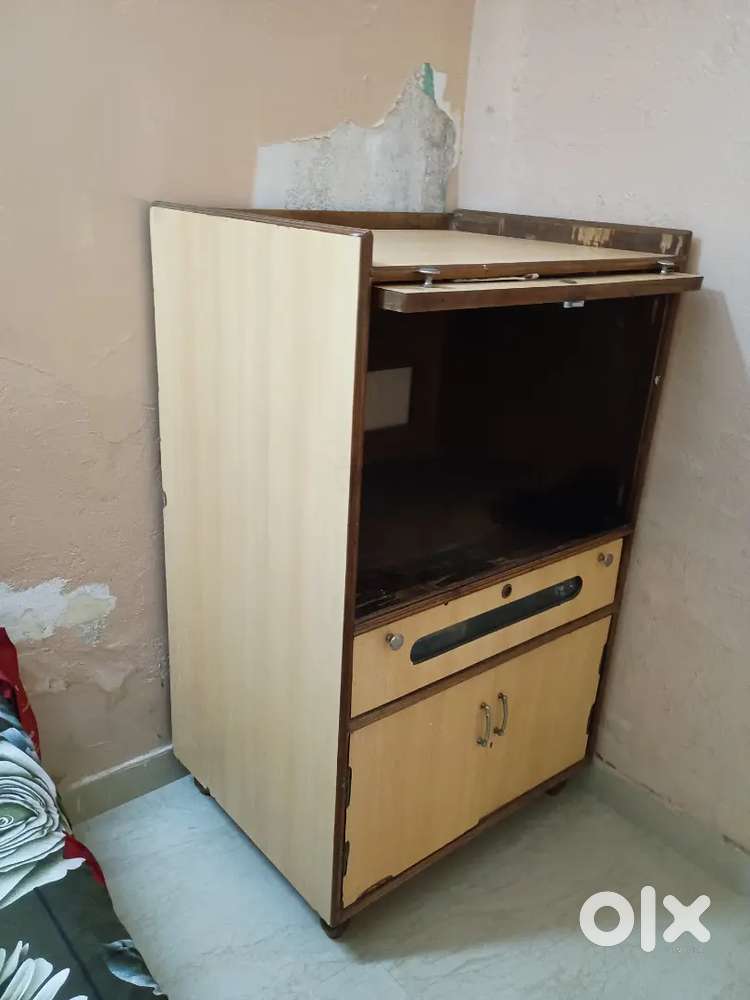 Wooden tv cabin