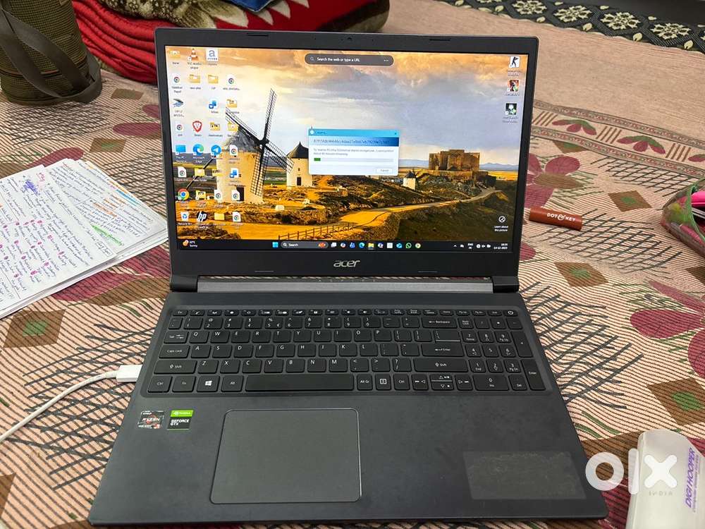 Acer Aspire 7 - Ryzen 5- 5500U processor 8gb and 512 gb ssd