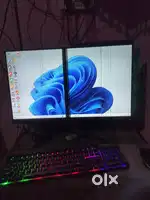 Computer with gaming cabinet
