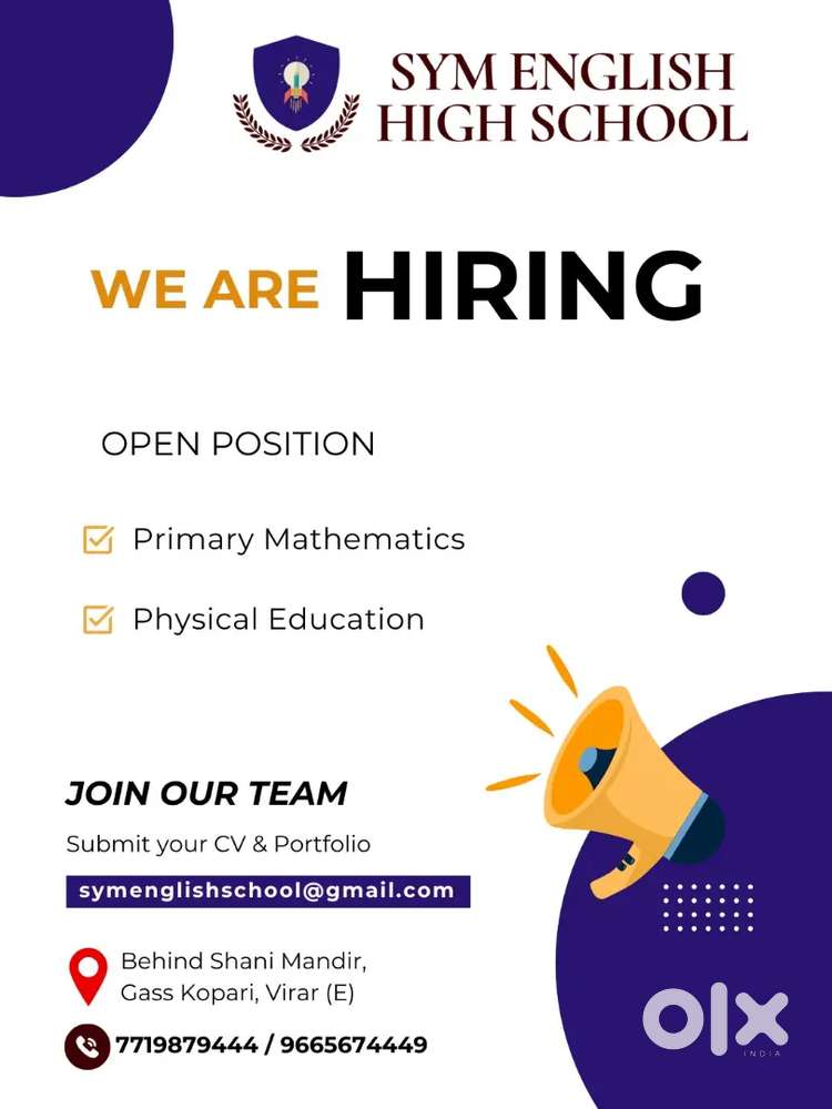 Primary section teacher