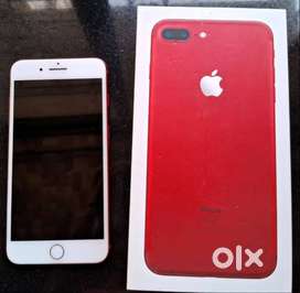 iPhone 7 Plus (Red, 3GB-128GB) in working condition