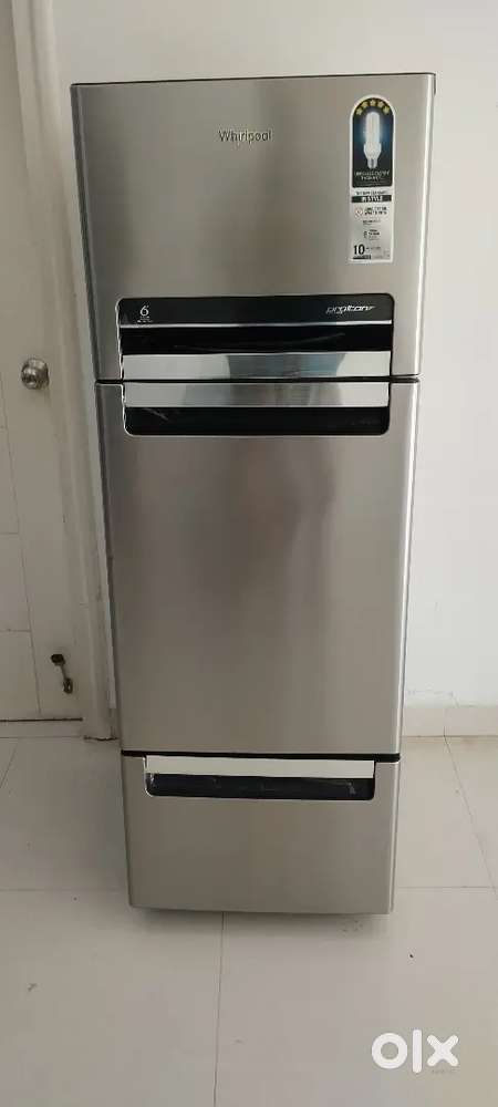 Whirpool 240 Ltrs Triple Door Fridge (5 Star)