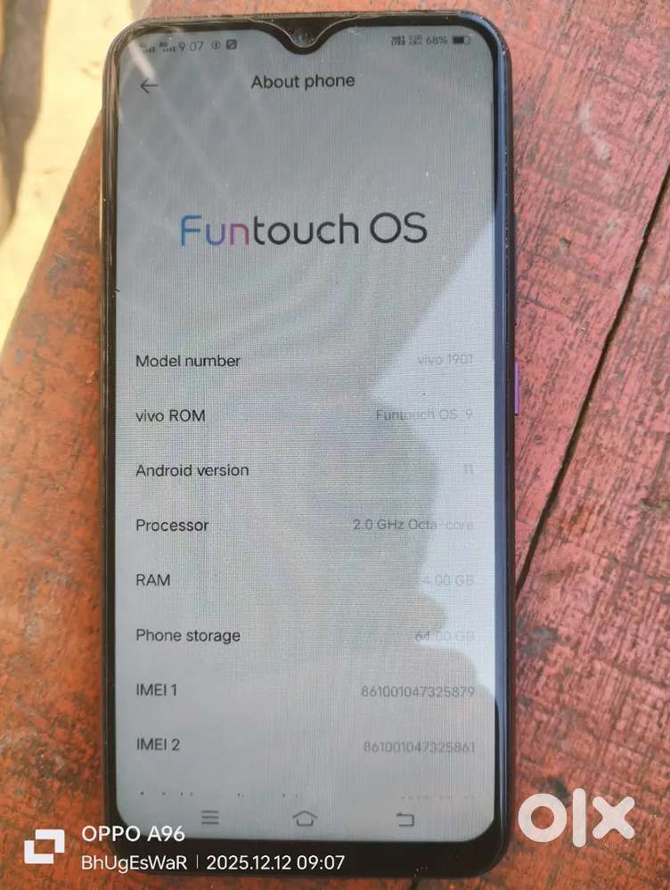 Tip top condition Vivo 1901