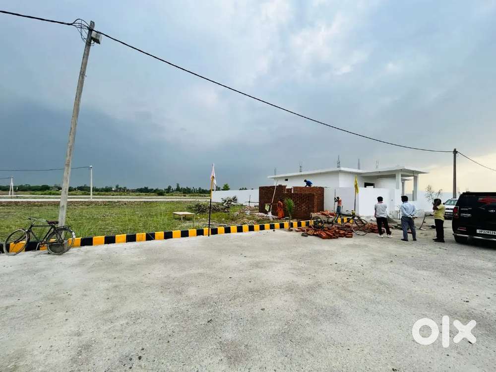 लखनऊ किसान पथ रिंग रोड से लगे प्रोजेक्ट में प्लॉट ले बैंक लोन के साथ
