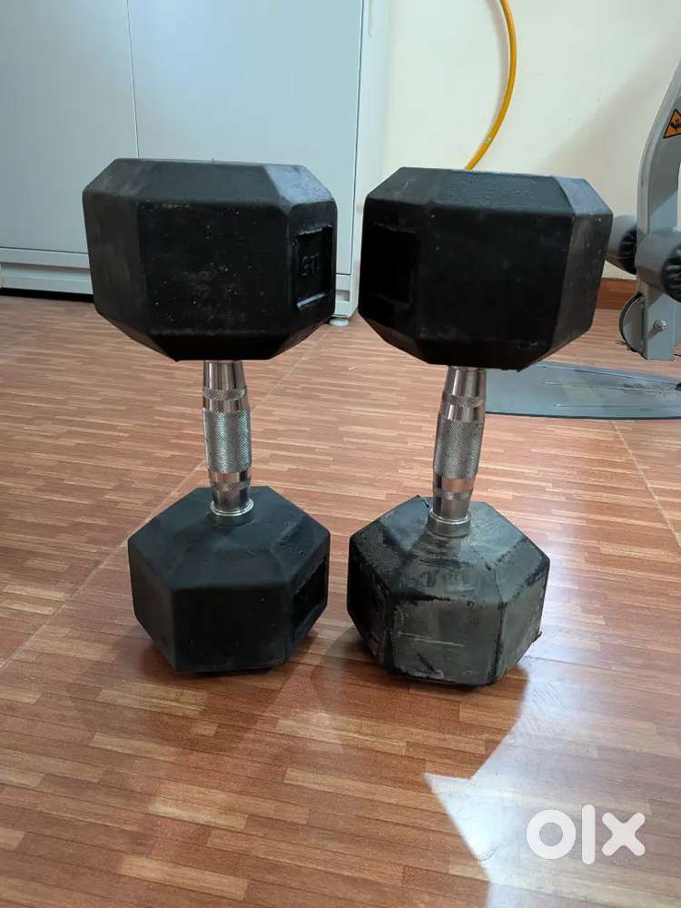 12.5kg dumbbell set