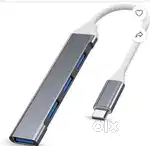 USB Hub Type C Ports Compatible PC,MacBook,Mobile USB Hub C type USB