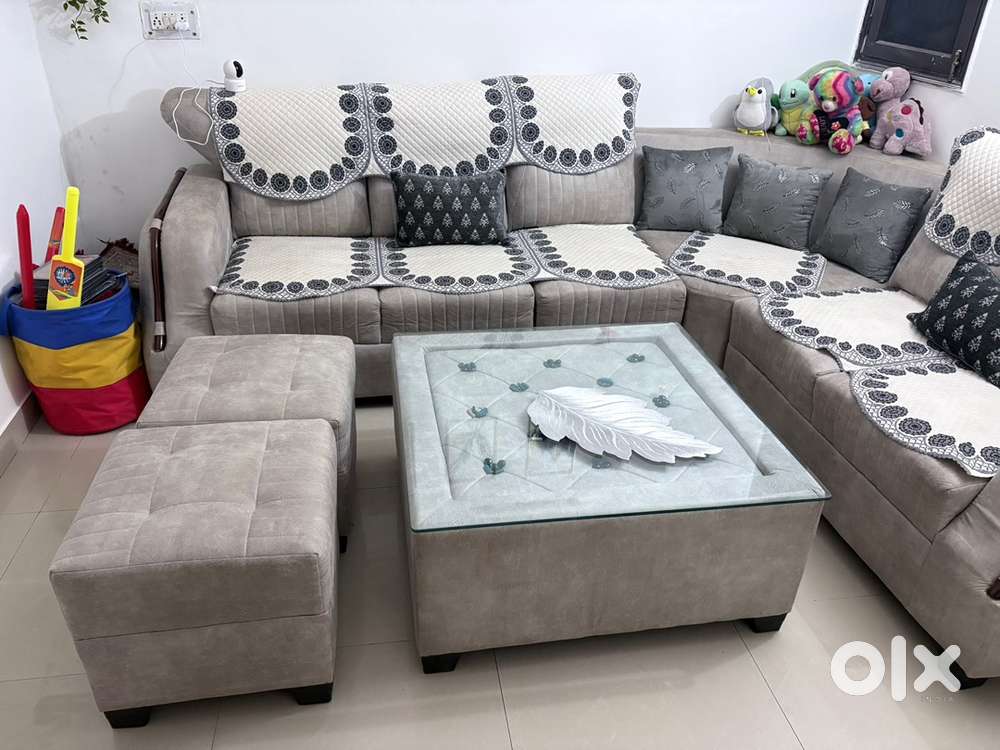 L shape sopa 8 sitter