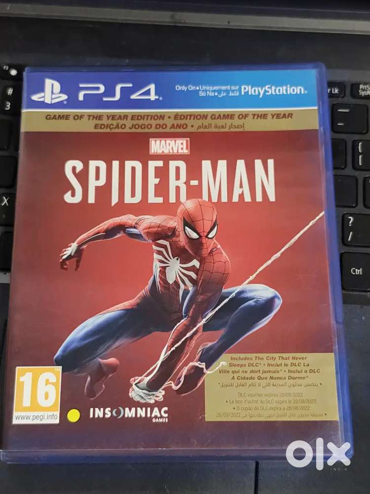 Marvel's Spiderman PS4
