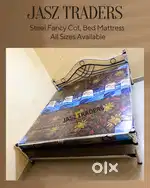 #Foam Bed Mattress Steel Fancy Hostel Cot All Sizes Available#
