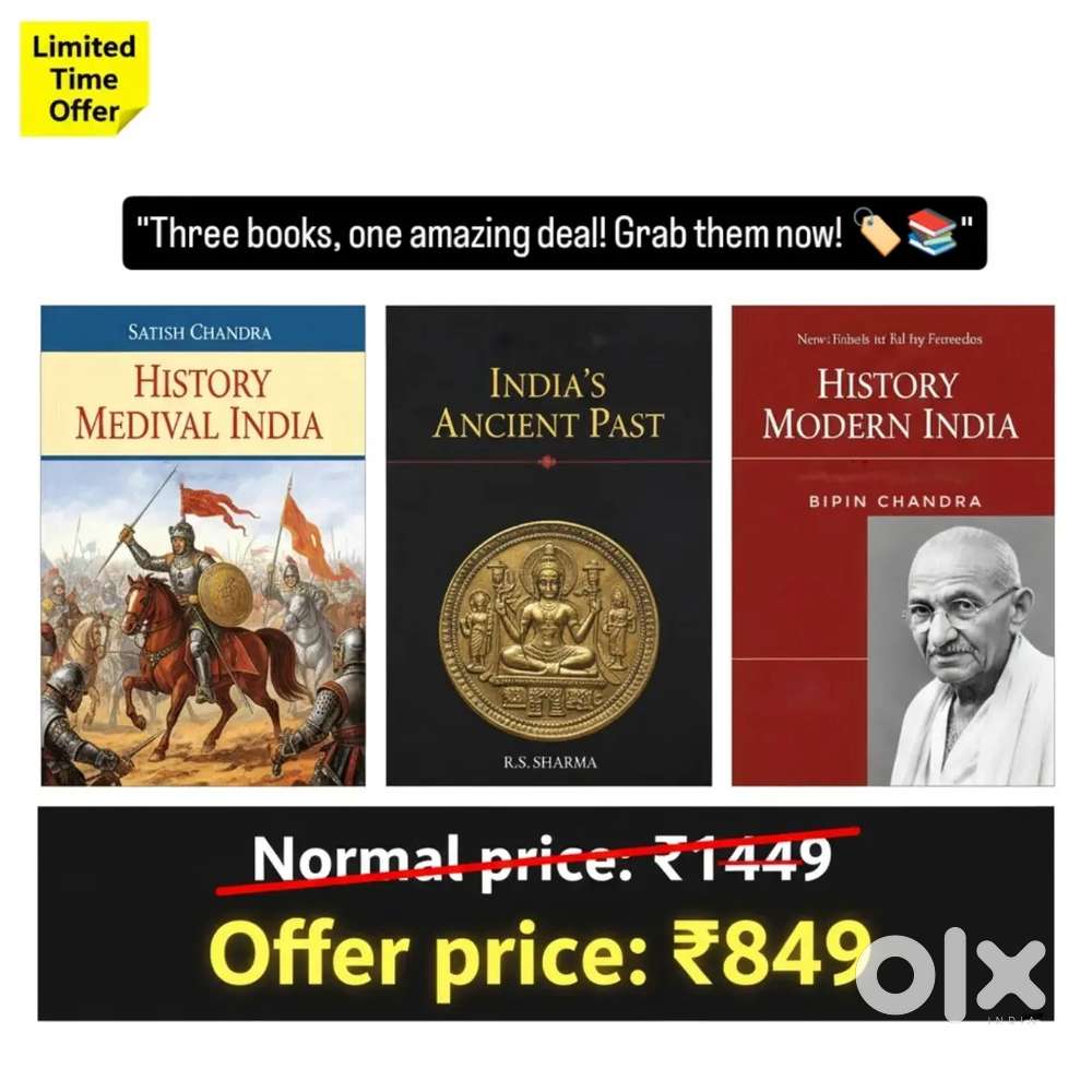 Combo of Ancient history, medival history , modern history