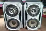 Sony music system 6 ohms 120 wats speakers perfect working condition