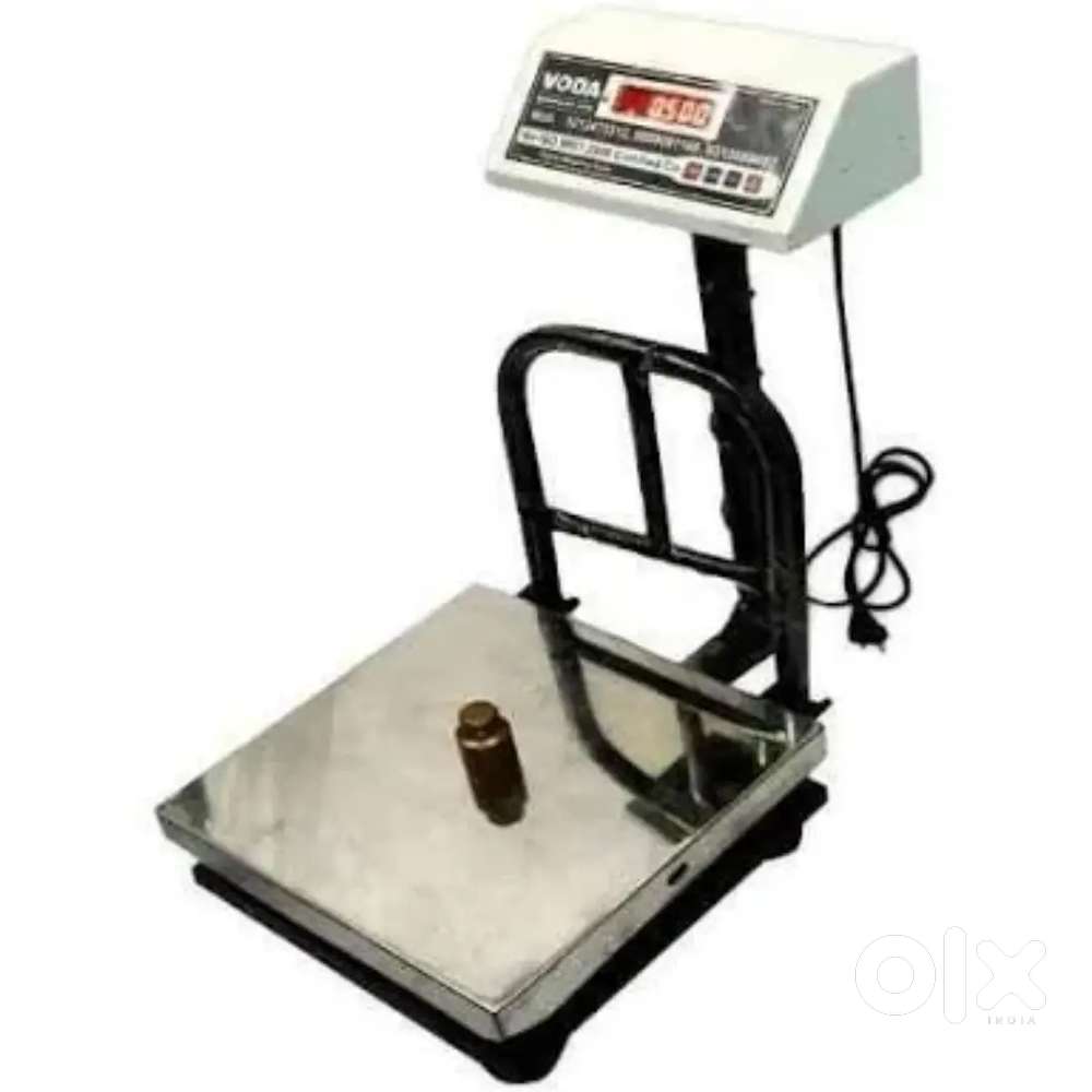 Weight machine and counter table available