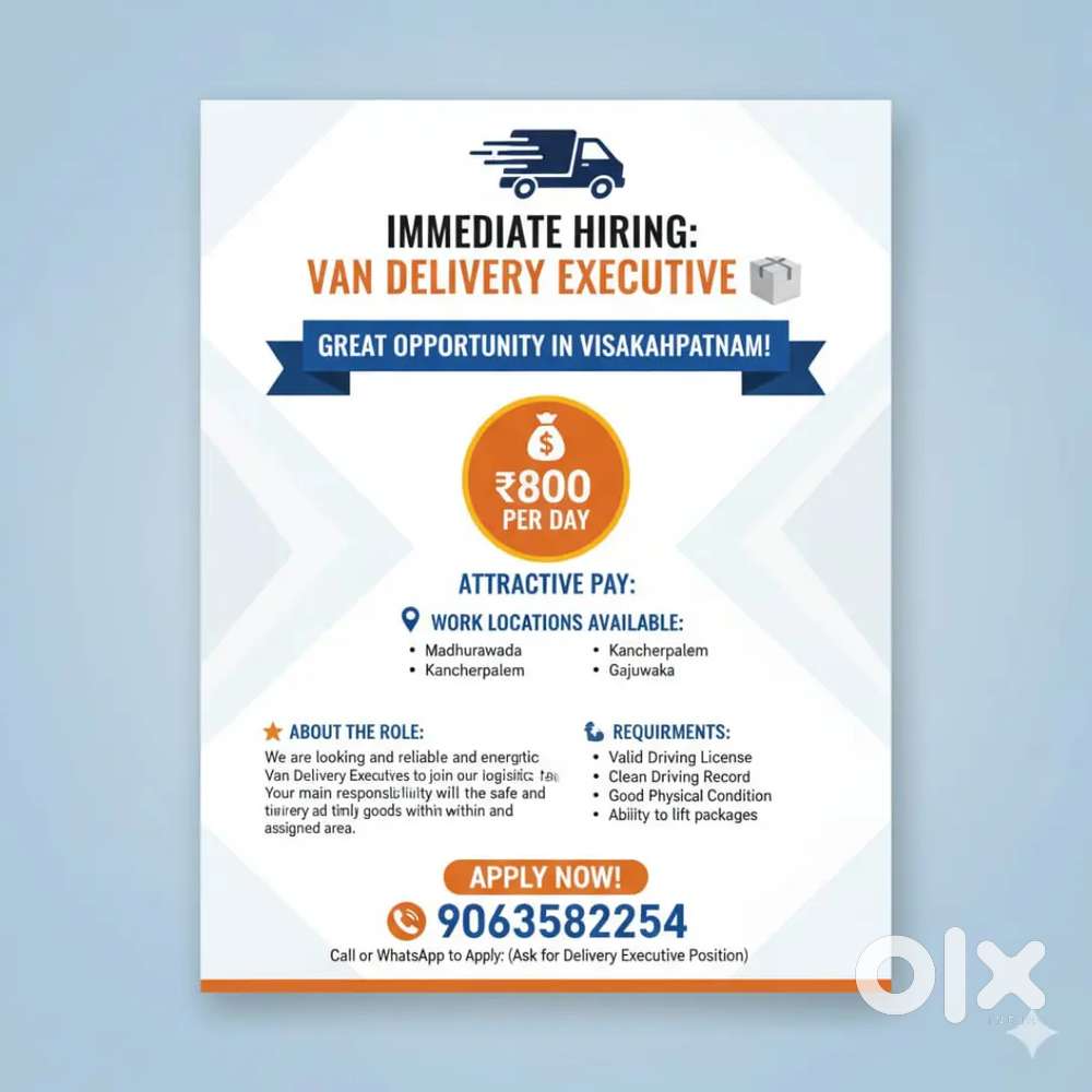 Van Delivery Executive