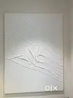 White Fabric Artwork