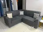 One Year old L shape 5 seater sofa